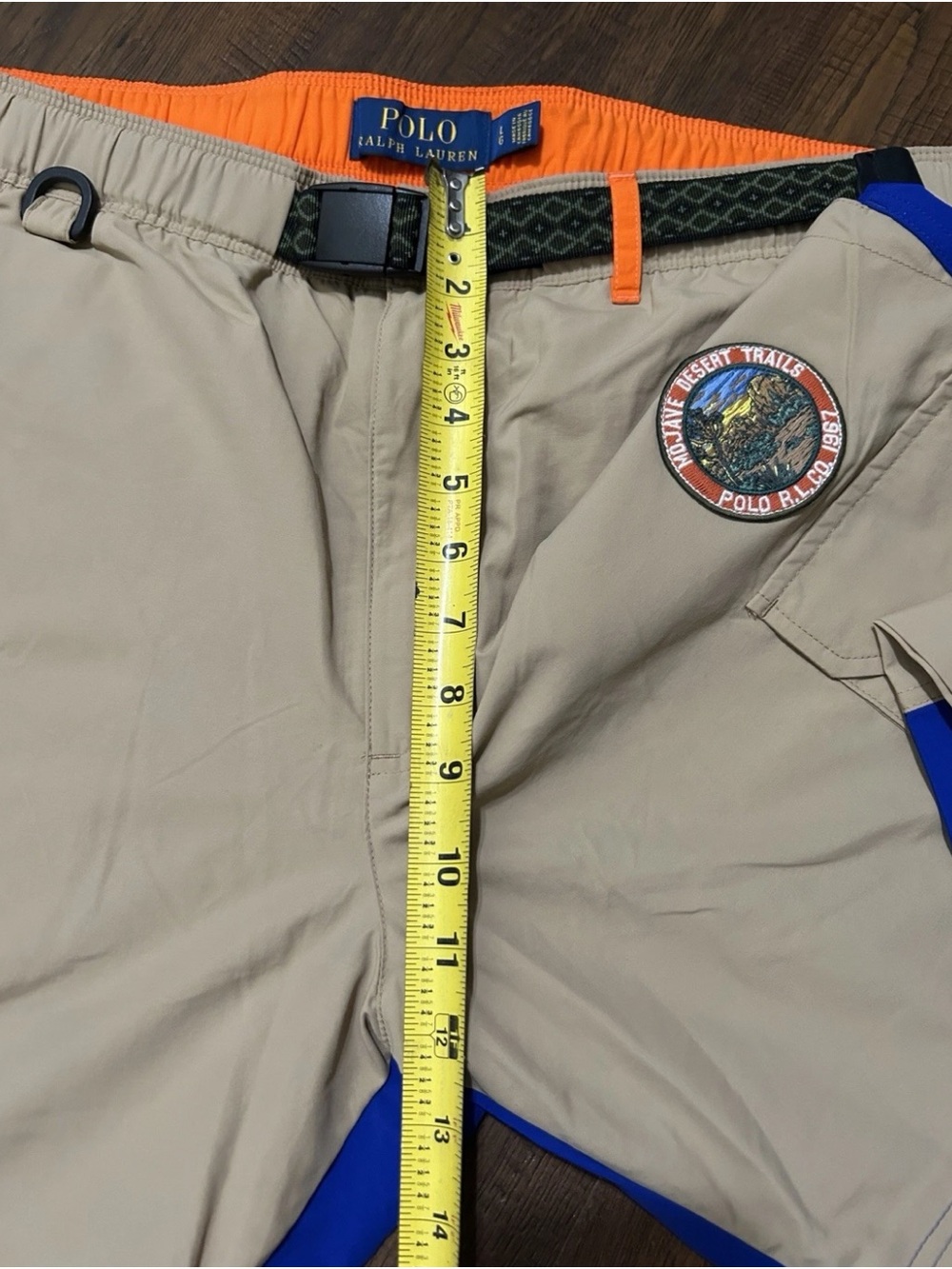 POLO RALPH LAUREN CONVERTIBLE WATER-RESISTANT WINDBREAKER PANTS TO SHORTS LARGE - Picture 6 of 16